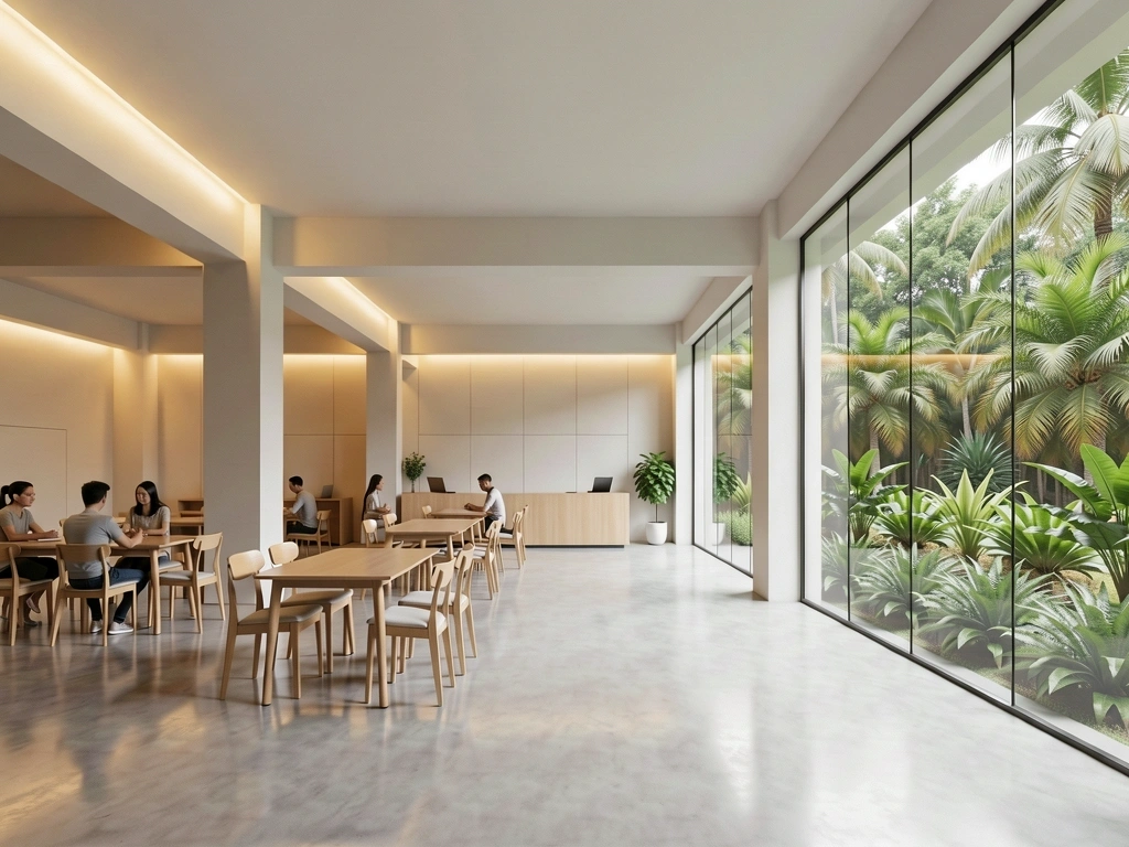 Interior view of Vebemozj Language Institute